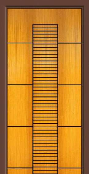 GroovedTeakVeneerDoors