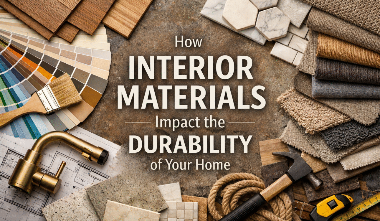 How Interior Materials Impact the Durability of Your Home